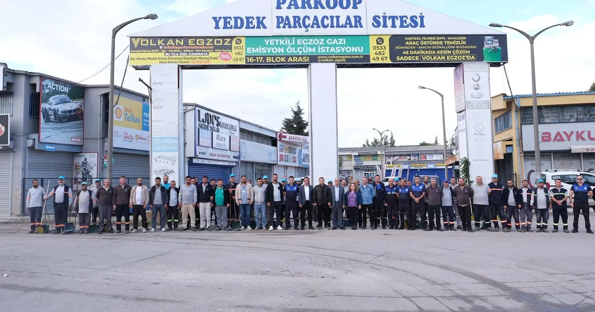 nilufer belediyesinden besevler sanayi sitesinde kapsamli temizlik fzvacptu