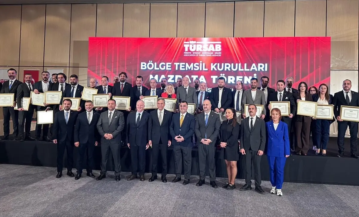 tursab bolge temsil kurulu secimlerinde mazbatalar dagitildi nmXB2Yr9