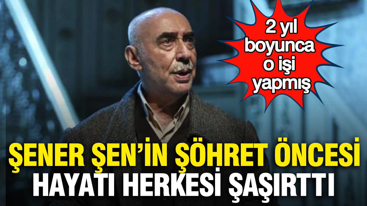 Usta Sanatçı Şener Şen’in Şöhret Öncesi Gizli Yüzü: İki Yıl Öğretmenlik Yaptı